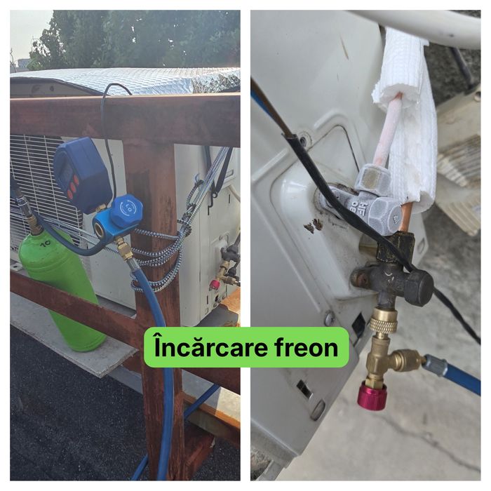 Reparații aer condiționat București freon AC revizie igienizare