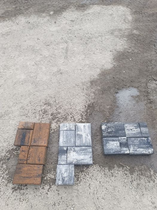 Брусчатка вибро-прессованная