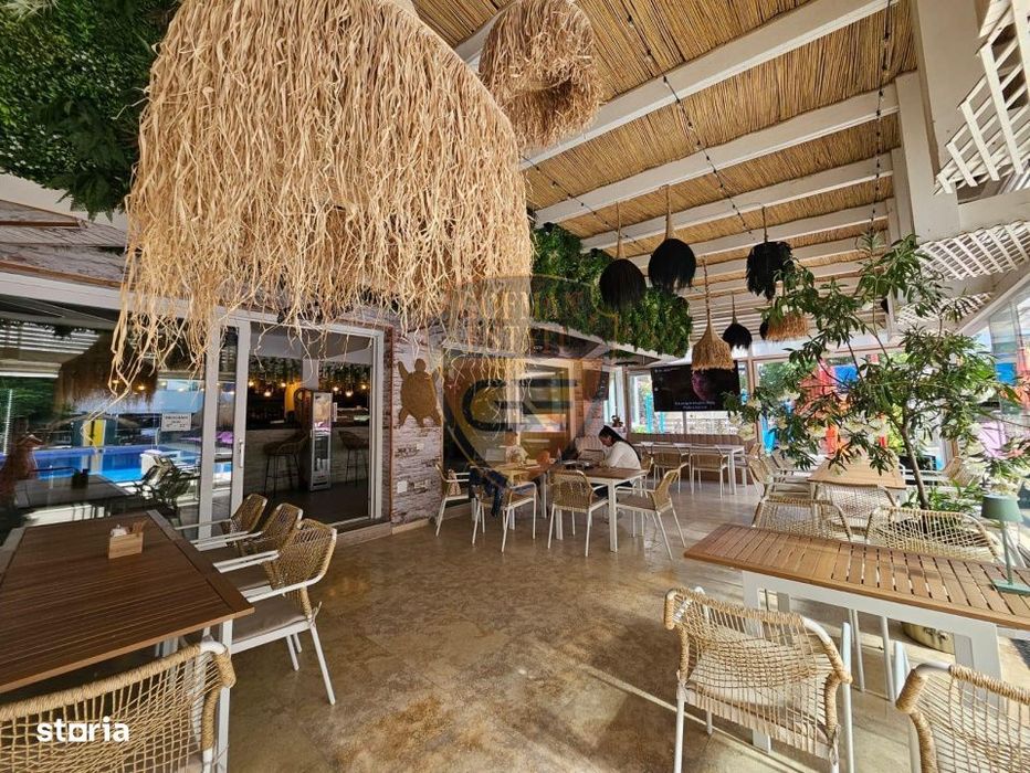 Restaurant + Piscina | 905mp teren | Afacere la cheie |Mamaia Nord
