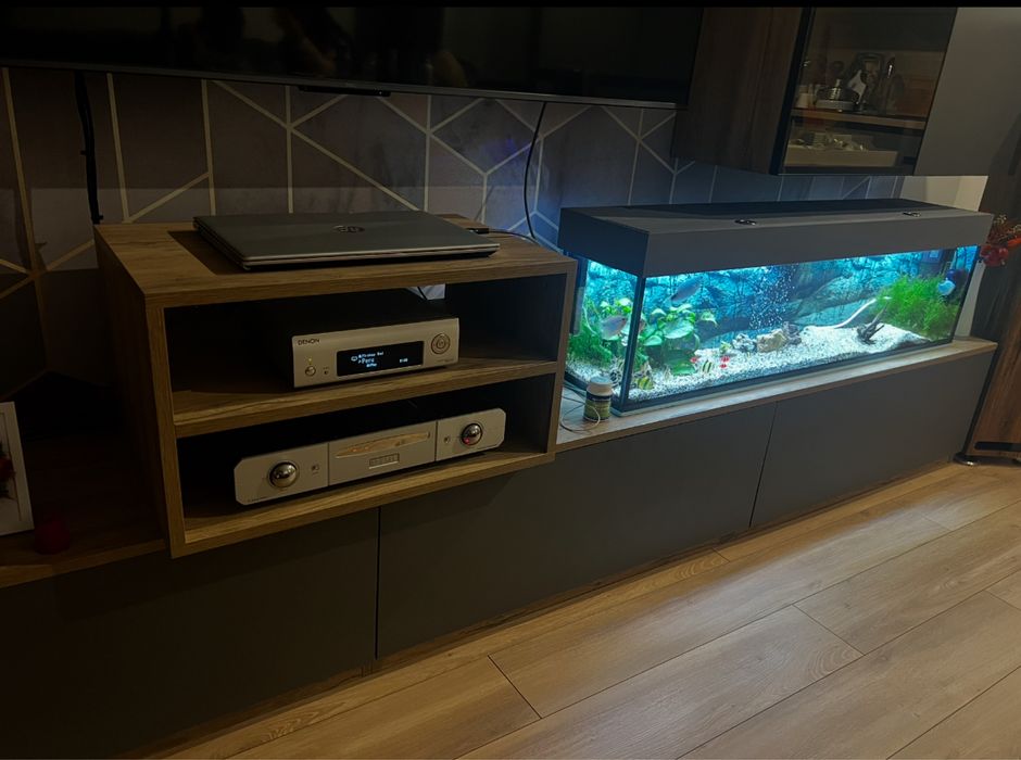 Аквариум с рибки 105 литра 120/35/25см