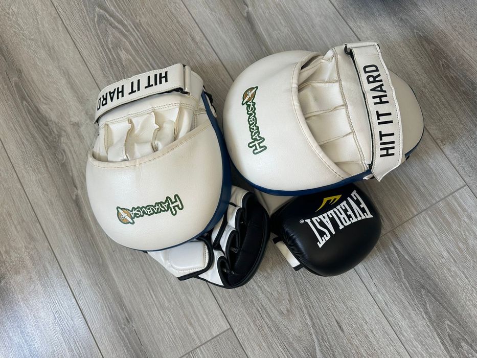 Перчатки и лапы для бокса