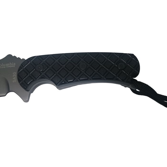 Cutit de vanatoare DEPOX®, camping, Digital Bowie, 31 cm, husa cadou