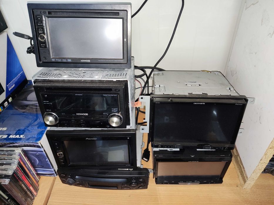 Авто плеъри радио Pioneer Alpine Kenwood Sony JVC