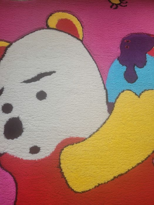 Covor copii roz .
