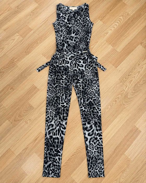 Salopetă damă Michael Michael Kors animal print leopard cu cordon Mărimea S