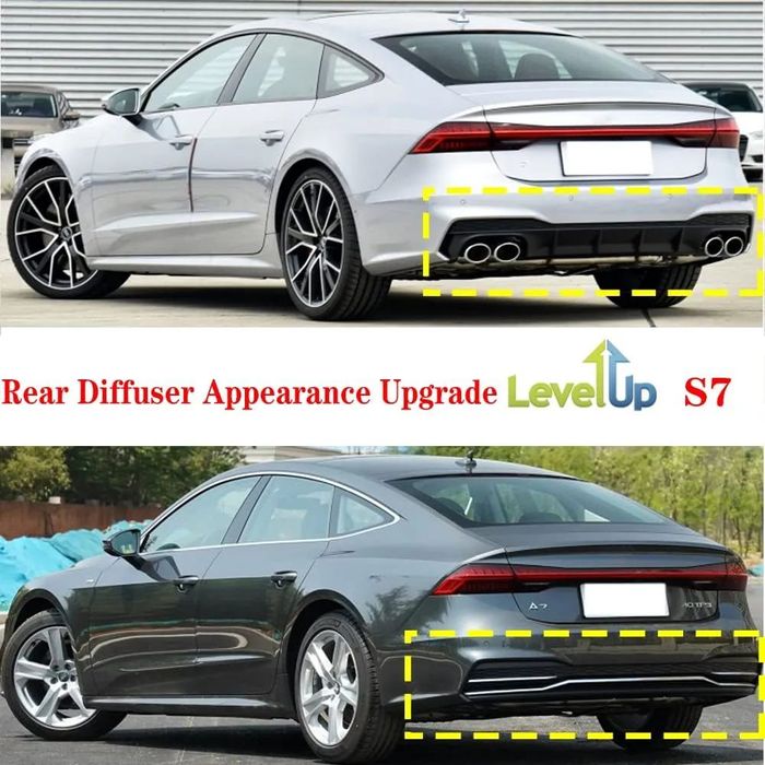 Ornamente tobe Tips evacuare auto sport AUDI A3 A4 A5 A6 A7 A8 Q3 Q5