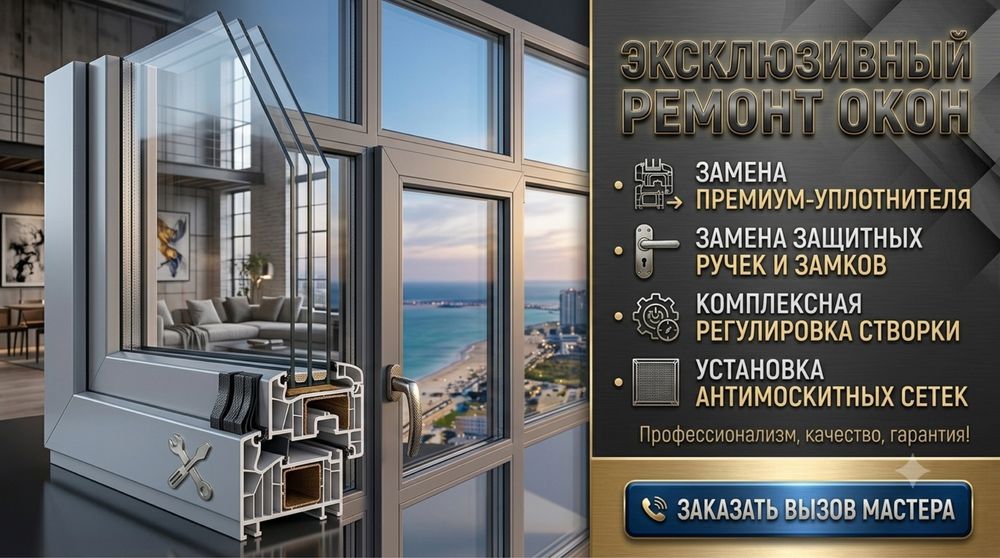 ремонт пластиковых окон