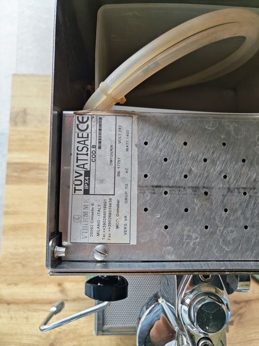 Espressor Vibiemme Domobar Piccolo + mecoffe