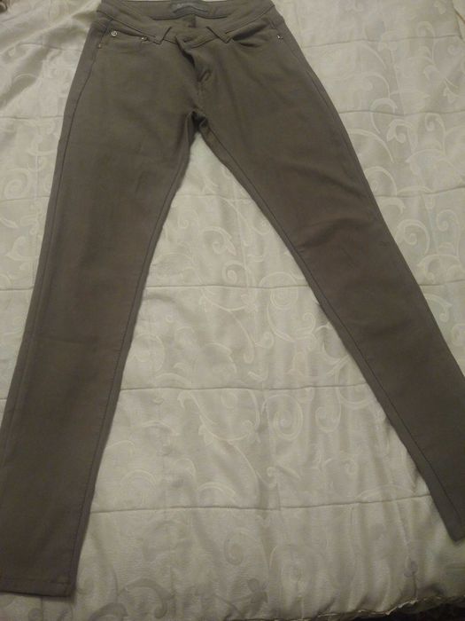 Pantalon slim cochet dame