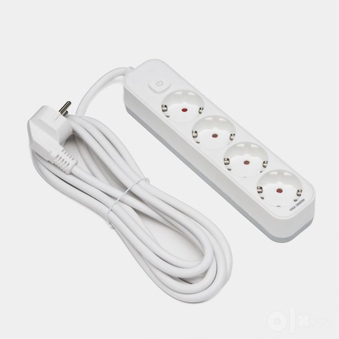 Удлинитель Deli 3680W