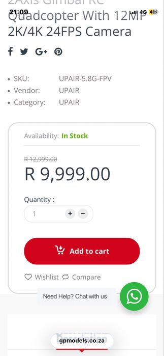 Dronă UPair One Plus
