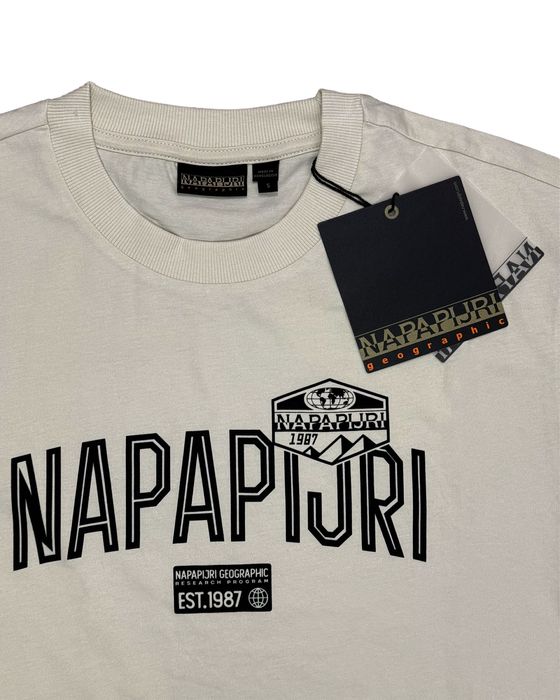 Тениска Napapijri S-Funes Cotton T-Shirt - S