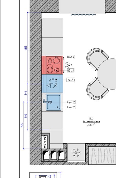 Дизайн проект 1500 за кв.м