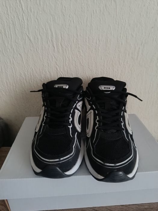 Dior B30 - Negru/Alb - Mărimea 42