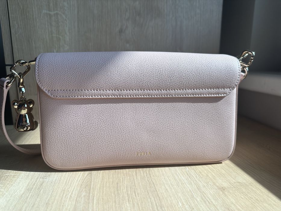Чанта Furla Iride Dusty Pink Crossbody S