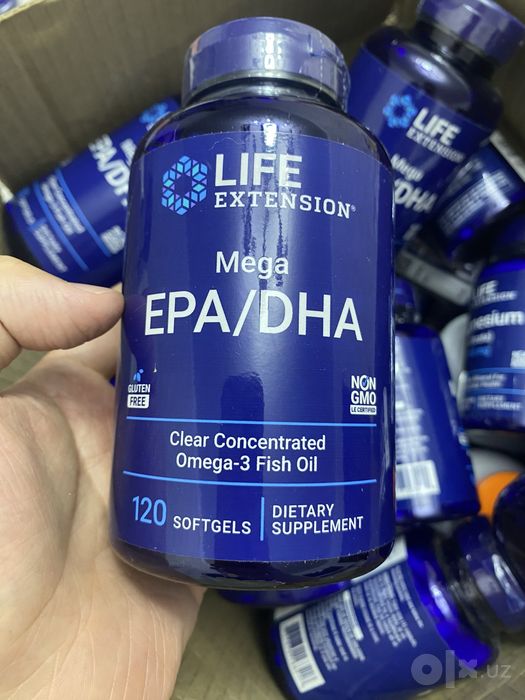 Life Extension Mega EPA/DHA — 120 капсул