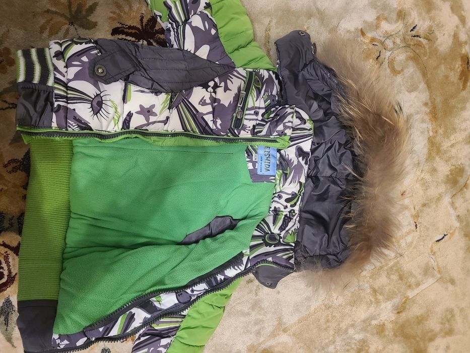 Детский зимний пуховик