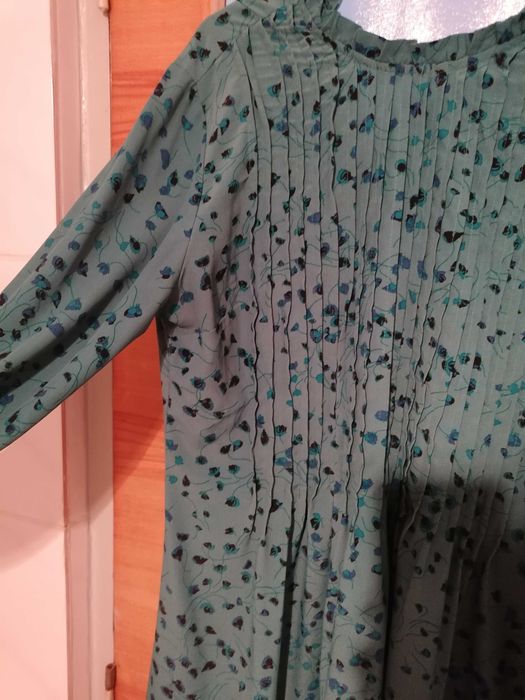 Rochie vară, maneci lungi, marime 40