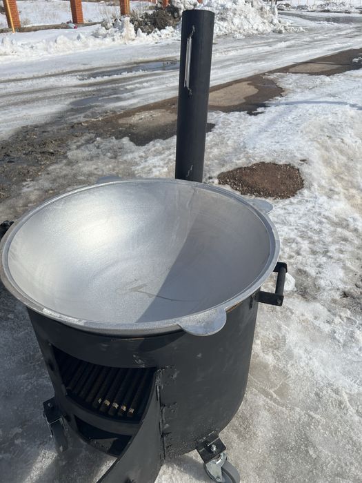 Қазандық дөңгелектері бар