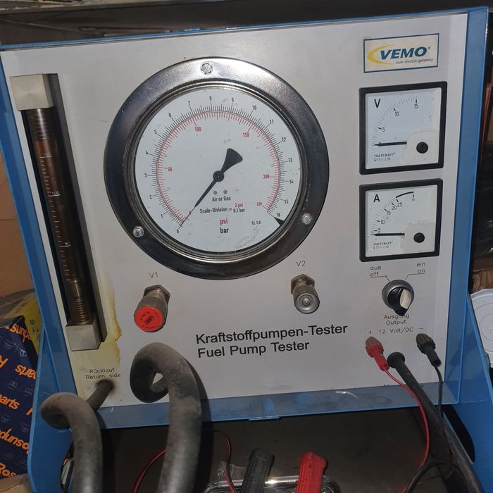 Проверочный стенд бензонасосов на давление