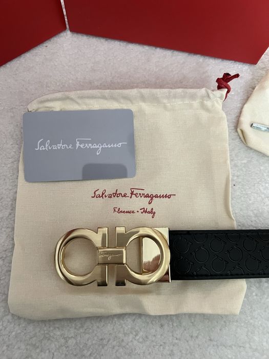 Curea Ferragamo Gold 115cm Full Box