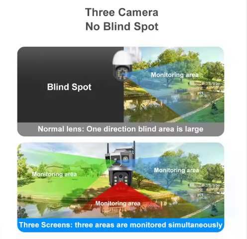 VERTO SC23-W-DL IPCAMERA V380 с 10-кратным оптическим зумом SC23-W-DL