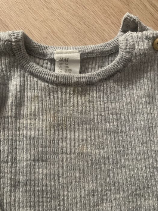 Bluza lana H&M, pt 1 an, marime 86 cm