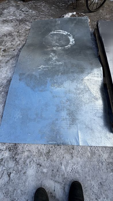 Лист простой и оцинкованный