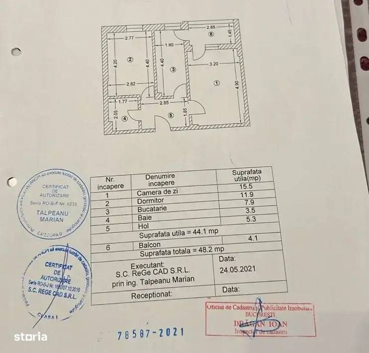 Metrou Nicolae Teclu I 2 Camere Decomandat Mobilat Mutare Rapida