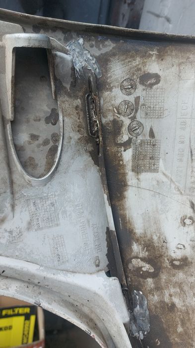 Mercedes 221 передний бампер