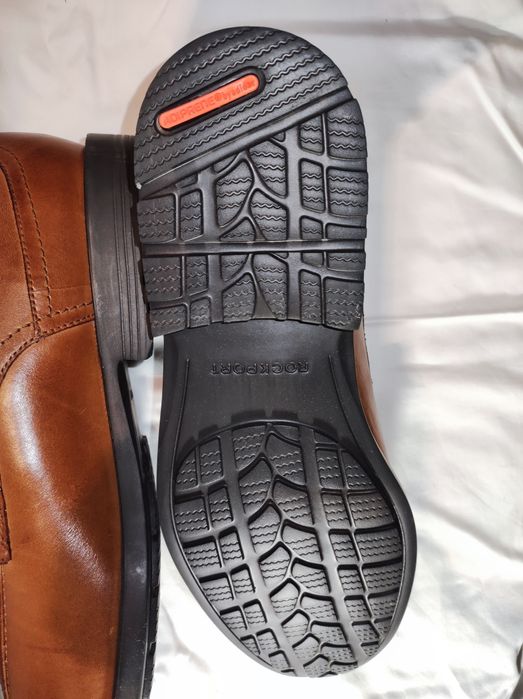 Удобни мъжки обувки от естествена кожа Rockport By Adidas №46 1/2