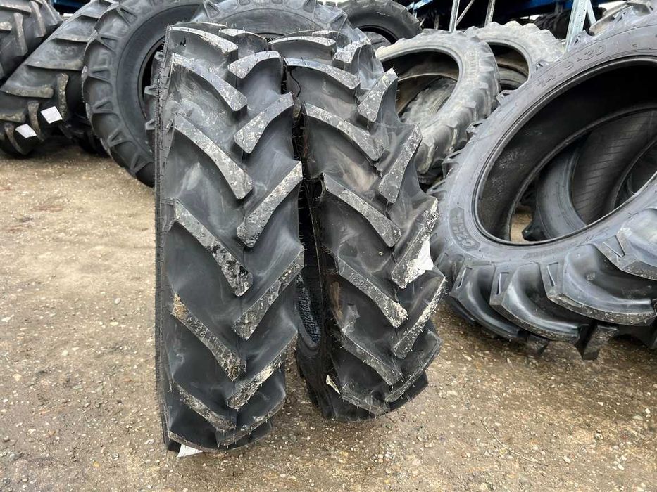 Cauciucuri noi 9.5-24 cu 8 pliuri pentru tractor fata