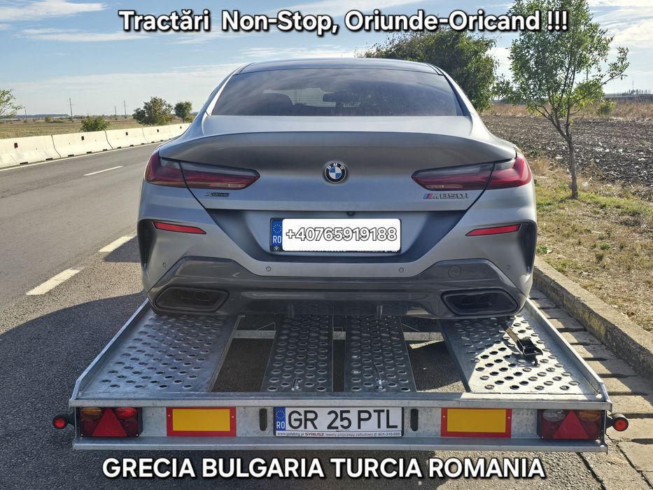Tractari Non-Stop Auto Grecia Bulgaria Turcia Romania