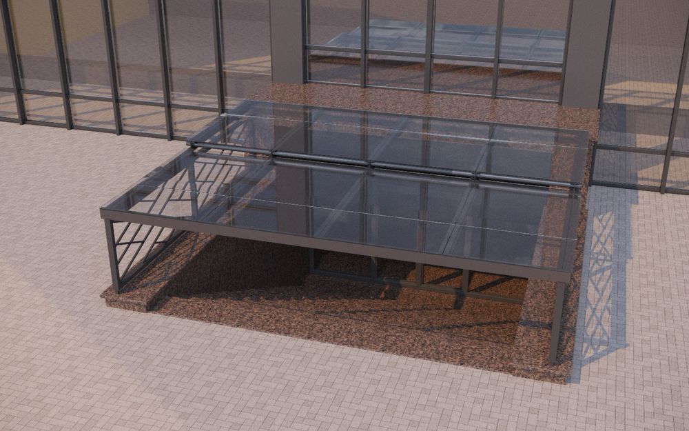 Раздвежные навесы козерки