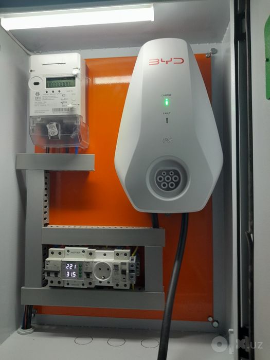 Установка зарядного устройства  для электромобилей под ключ BYD ZEEKR