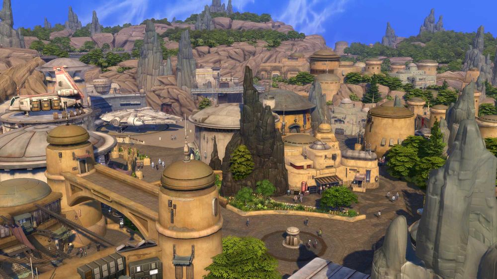 Новый The Sims 4 - Star Wars: Journey to Batuu Bundle PS4/PS5