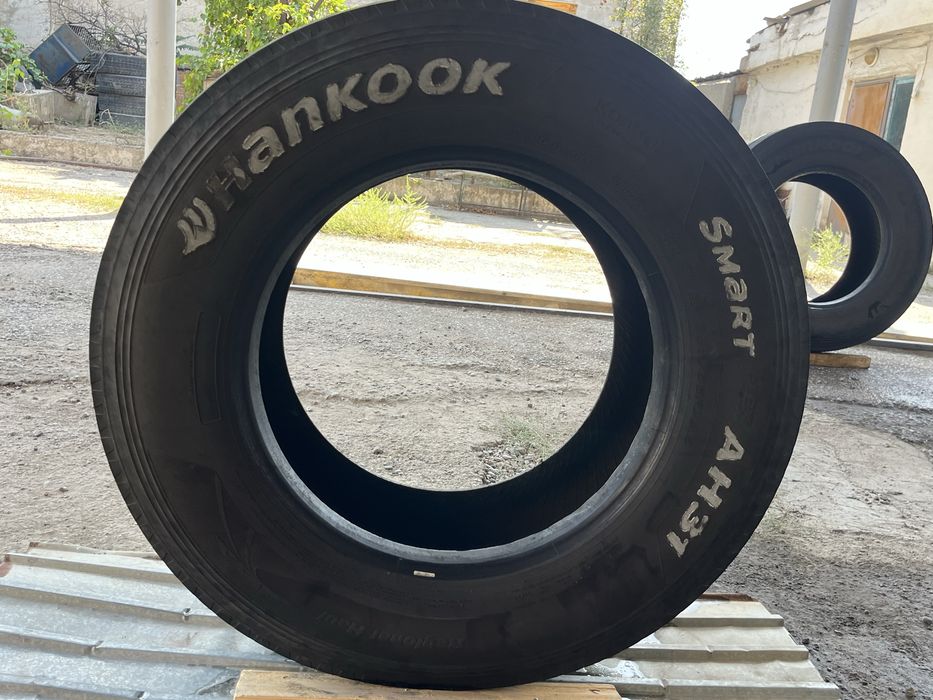 Hankook 385 55 R22.5 рулевые 90%