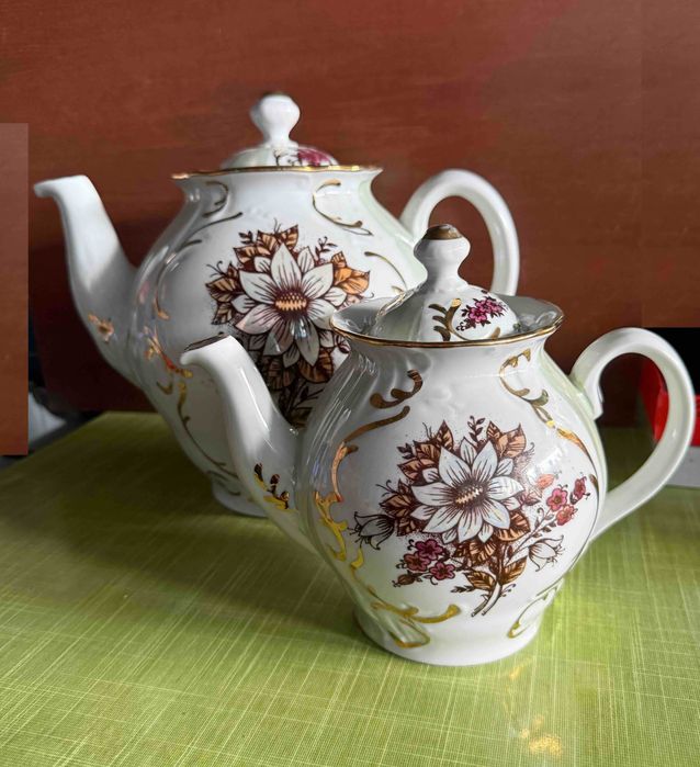 Чайные наборы СССР: чайник 3 л + заварочный