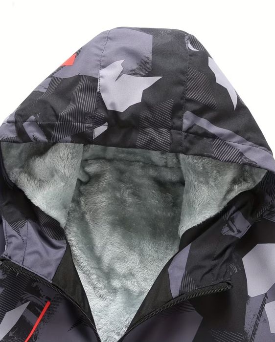 3XL зимно яке с качулка и топла мека подплата