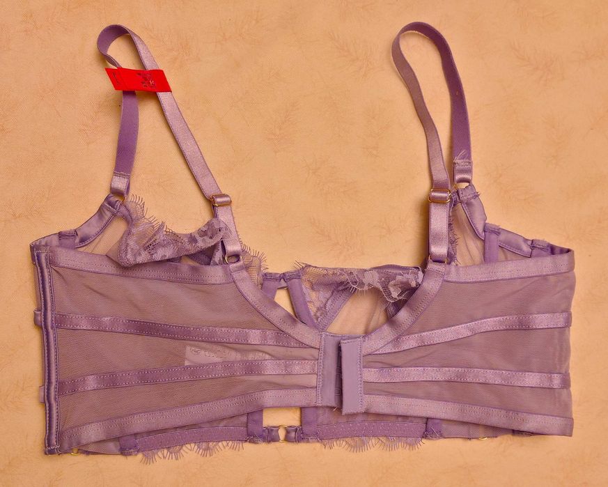 Hunkemoller Nienke - Set Lenjerie Intima Sexy Mov Lila Purpuriu