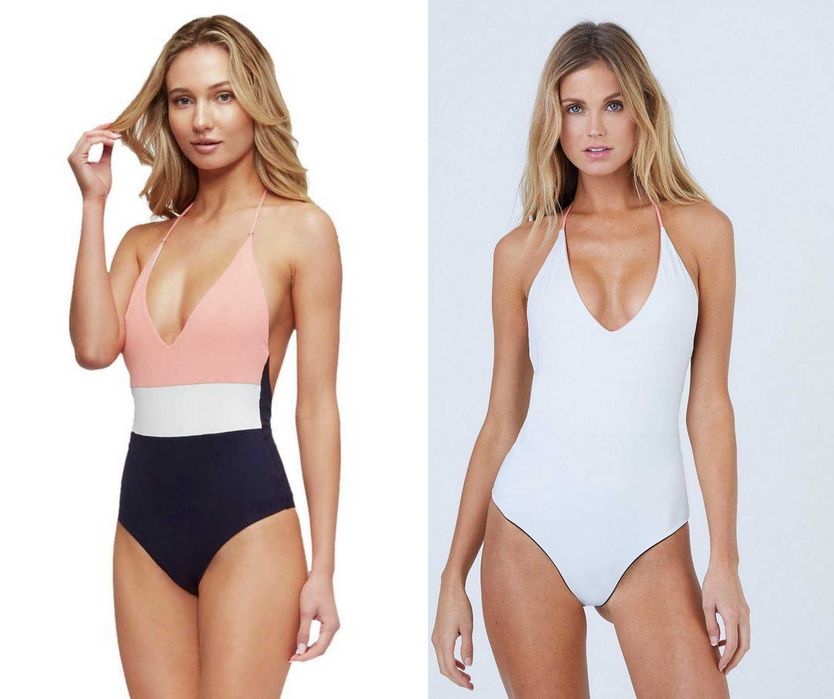 NOU! Costum de baie intreg cu 2 fete TAVIK Chase