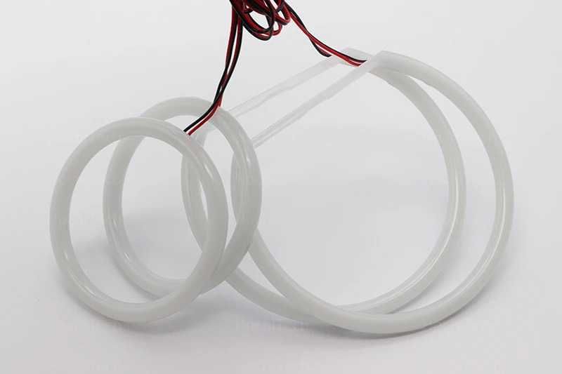 Set Kit inele Cercuri Angel Eyes Cotton LED BMW X5 E70, 110mm - 158mm