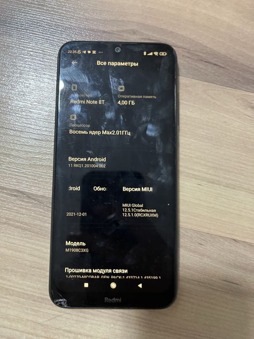 Redmi note 8T 64 гб