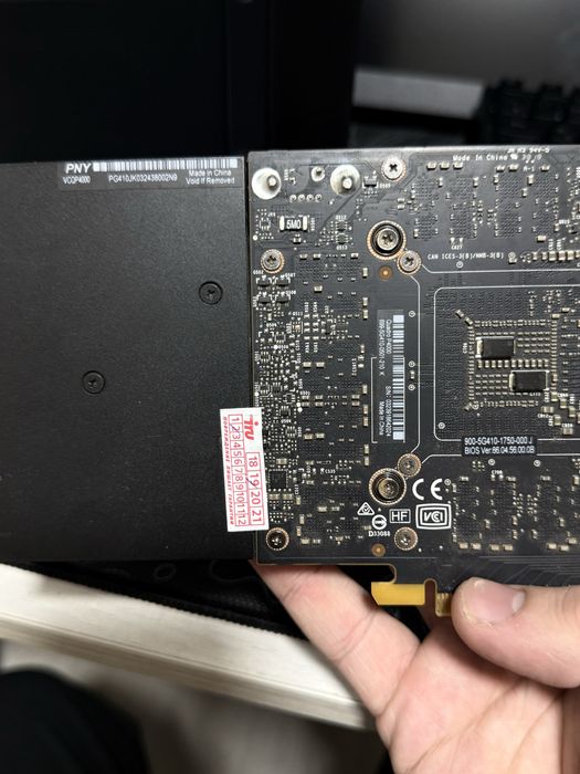 Видеокарта nvidia quadro p4000