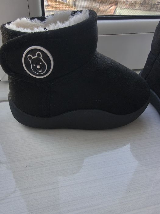 Бебешки ботушки с мека  подплатата номер 22.