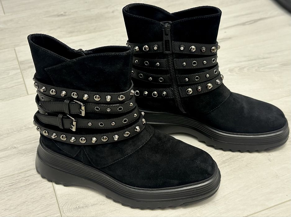 Ghete musette piele naturala