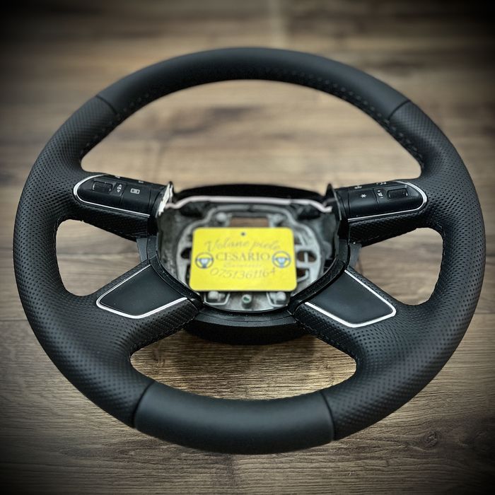 Volan piele naturală Nappa Audi A4 A6 A7 C7 Q3 4G A8 4H Q5 2010-2018
