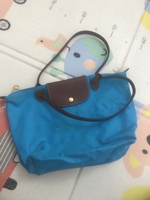 Рюкзак сумка синий розовый