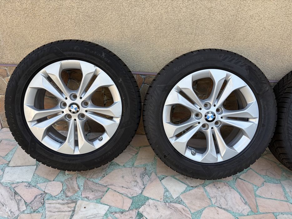 Jante BMW X1 / Seria 5 G30 echipate cu Anvelope Matador iarna 225 55 17