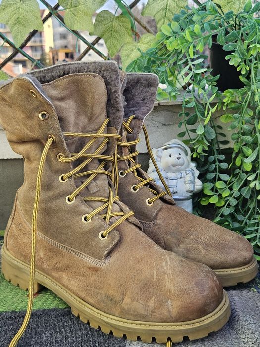 Мъжки боти естествена кожа N41